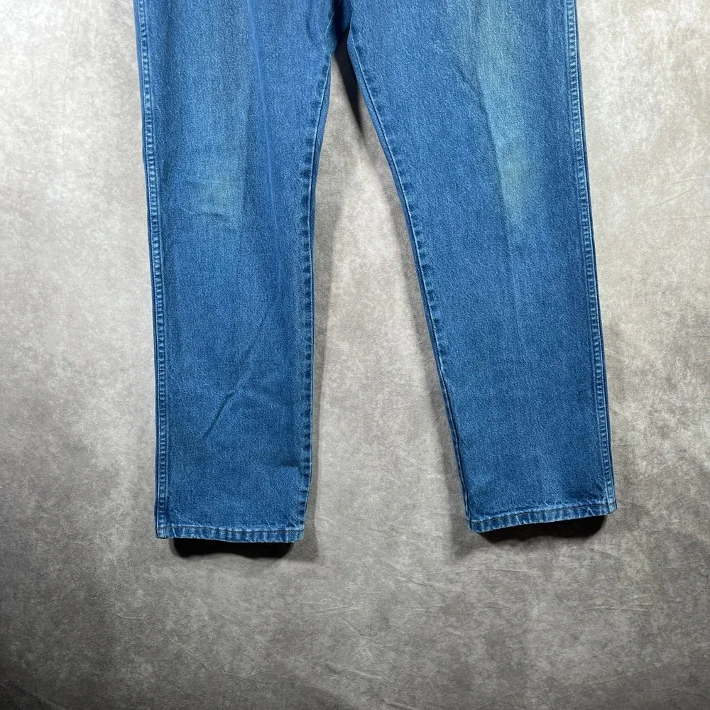 Wrangler Cowboy Cut Jeans Men Size‎ 36X30 Medium Wash Straight 13MWZPW Cowboy